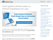 Tablet Screenshot of dinheiroweb.net